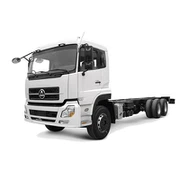 39,2 τόνοι 6 × 4 Box Truck With Cummins 8.9L Engine LHD Or RHD